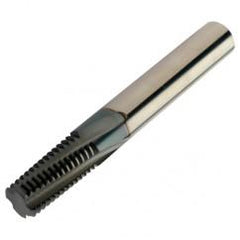R217.15-200200AC35N 1630 20mm 5 FL Solid Carbide Thread Mill w/Cylindrical Shank - Exact Industrial Supply