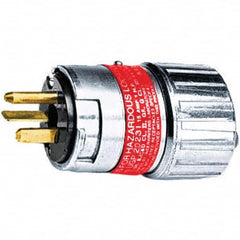 Hubbell Wiring Device-Kellems - Straight Blade Plugs & Connectors Connector Type: Plug Grade: Industrial - Exact Industrial Supply