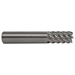 7/32 TuffCut SS 6 Fl High Helix Non-Center Cutting End Mill - Exact Industrial Supply