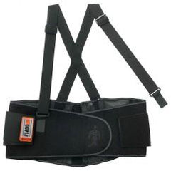 1400UN BLK UNIV SIZE BACK SUPPORT - Exact Industrial Supply