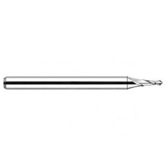 3/16″ × 2″ OAL 90 Degree Carbide Spotting Drill Uncoated - Exact Industrial Supply