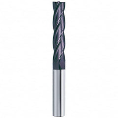 Guhring - 3/4", 2-1/4" LOC, 3/4" Shank Diam, 5" OAL, 4 Flute Solid Carbide Square End Mill - Exact Industrial Supply