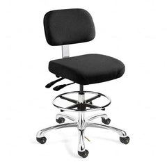 Bevco - 22-1/2 to 32-1/2" High ESD Swivel Chair - Exact Industrial Supply