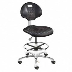 Bevco - 21-1/2 to 31-1/2" High ESD Swivel Chair - Exact Industrial Supply