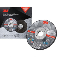 3M - Depressed-Center Wheels Wheel Diameter (Inch): 4-1/2 Wheel Thickness (Decimal Inch): 0.2500 - Exact Industrial Supply