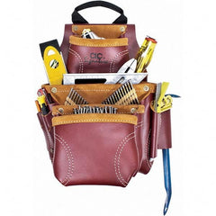 Tool Bag: 9 Pocket 11″ OAW, Leather