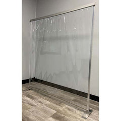 Goff's Enterprises - 72" x 72" Partition & Panel System-Social Distancing Barrier - Exact Industrial Supply
