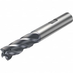 Sandvik Coromant - 16mm Diam 4 Flute Solid Carbide 5mm Corner Radius End Mill - Exact Industrial Supply