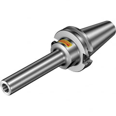 Hydraulic Tool Chuck: CATV40, Taper Shank, 10 mm Hole 98 mm Projection, 20 mm Nose Dia, 18,000 RPM, Through Coolant