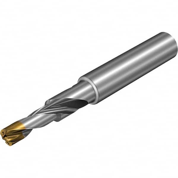 Jobber Length Drill Bit: 0.4724″ Dia, 140 °, Solid Carbide TiAlSiN, TiSiN Finish, Right Hand Cut, Spiral Flute, Straight-Cylindrical Shank