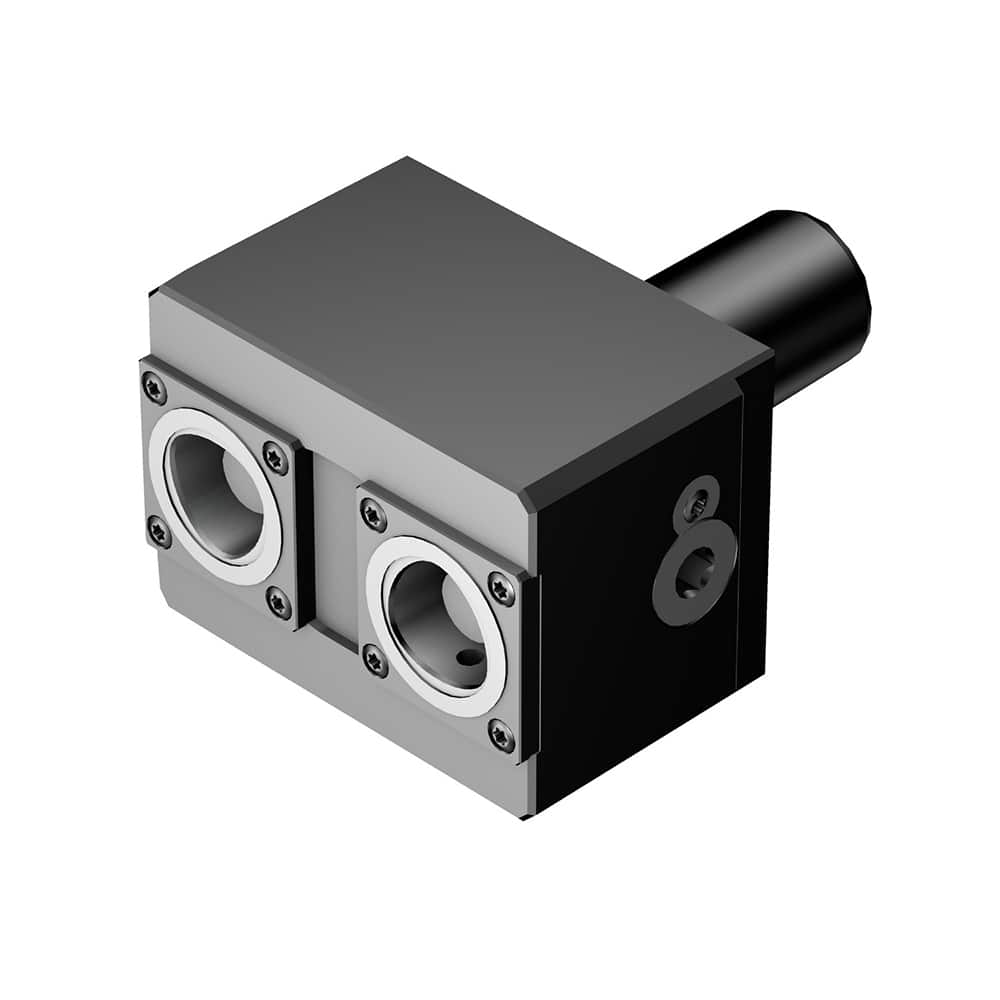 Modular Lathe Adapter/Mount: Right Hand Cut, C4 Modular Connection Through Coolant, Series Cx-TR/LE-VDxxB-DT
