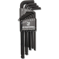 Hex Key Sets; Tool Type: Hex; Handle Type: L-Handle; Measurement Type: SAE; Hex Size Range (Inch): 0.050 - 3/8