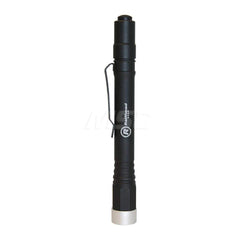 Flashlights; Bulb Type: LED; Type: Flashlight; Maximum Light Output (Lumens): 250; Body Type: Aluminum; Battery Size: AAA; Body Color: Black; Rechargeable: No; Complete Light Output (Lumens): 40 (Low); 250 (High)