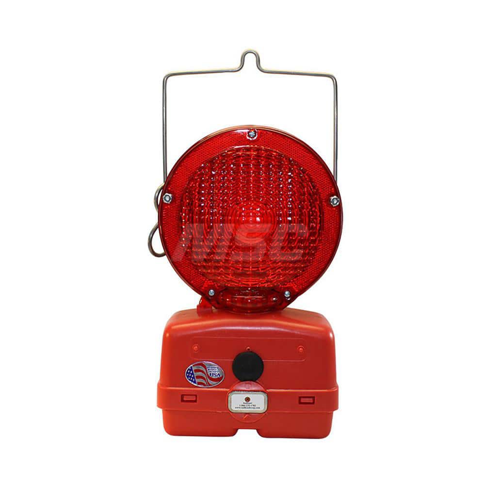 Traffic Cone & Barricade Accessories; Accessory Type: Barricade Light; Recycled Content: 0; Height (Inch): 15.75; Height (Decimal Inch): 15.75; Material: Plastic; Tape Length (Feet): 7.00; For Use With: Barricade Lighting; Length (Inch): 7.00; Type: Barri