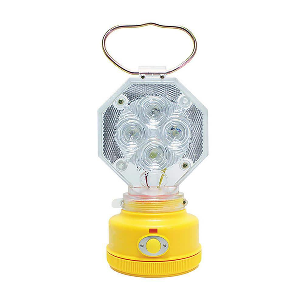 Strobe & Flashing Lights; Light Type: Single Flash Strobe; Flashing, Steady; Lens Color: Clear; Lamp Type: LED; Mounting Type: Magnetic; NEMA Rating: 6; Voltage: All IQv Batteries; Recommended Environment: Industrial; Flashes Per Minute: 60