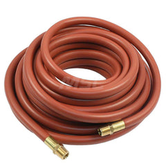 Air Hose: 50' 300 Working psi, 32 to 150 ° F, PVC, MNPT