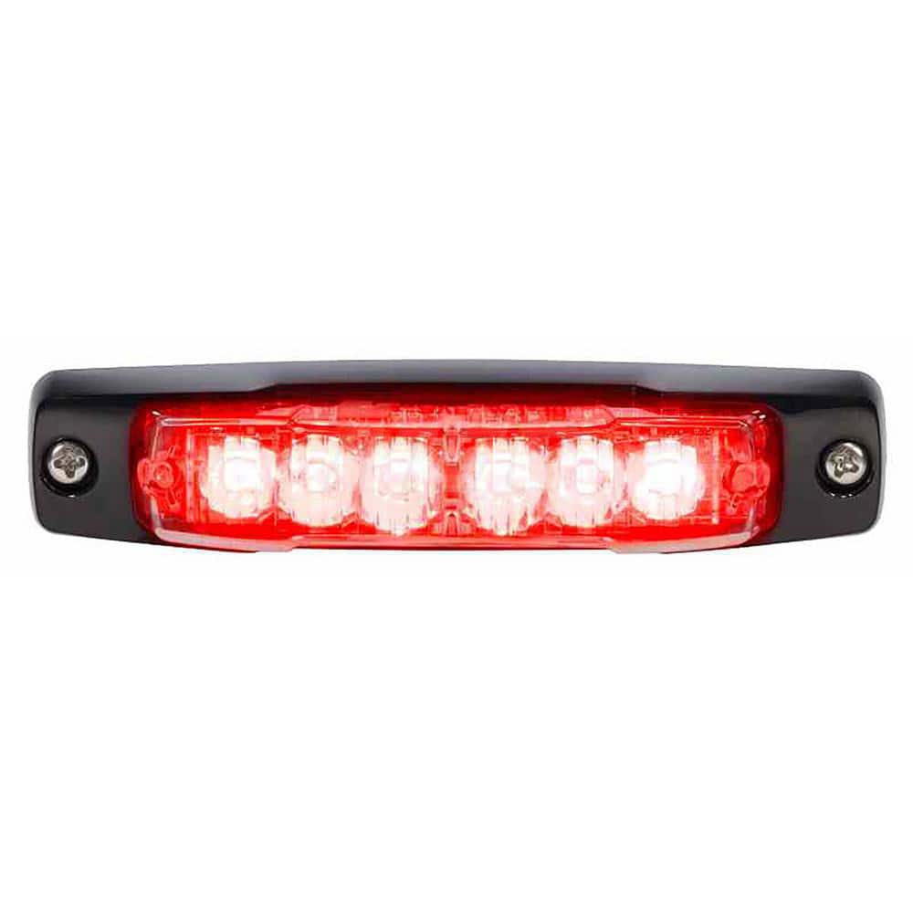 Emergency Light Assemblies; Type: Led Warning Light; Flash Rate: Variable; Flash Rate (FPM): 27; Mount: Surface; Color: Red/White; Power Source: 12 Volt DC