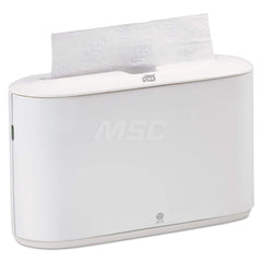 Paper Towel Dispensers; Type: Towel; Towel Compatibility: Single Fold; Activation Method: Manual; Material: Plastic; Mount Type: Surface; Color: White; Height (Inch): 7.92 in; For Use With: Tork ™ MB554, MB558, MB572, MB574, MB578, 100297; Dispenser Capac
