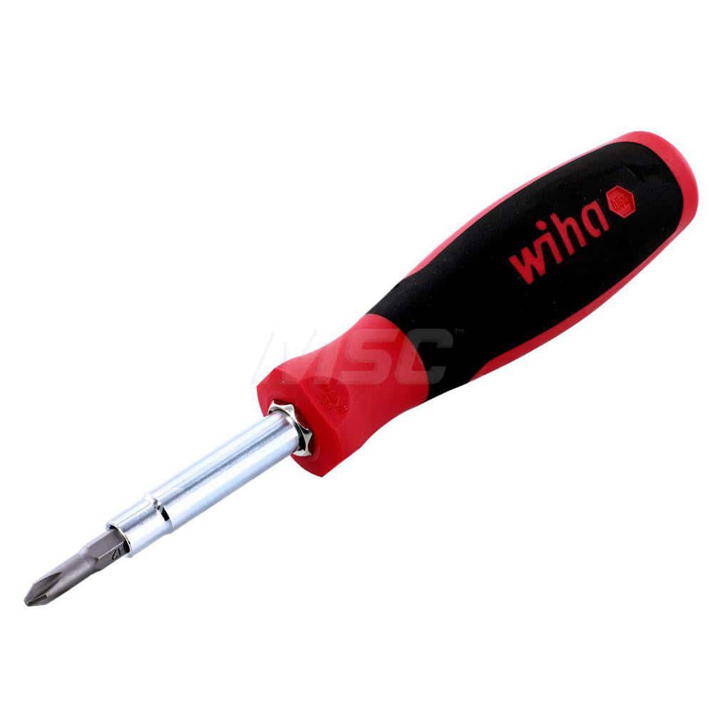 Bit Screwdrivers; Tip Type: #1 & #2 Phillips; 1/4″ & 3/16″ Slotted; Screwdriver Size Range: Slotted: 3/16, 1/4; Philips #1-#2