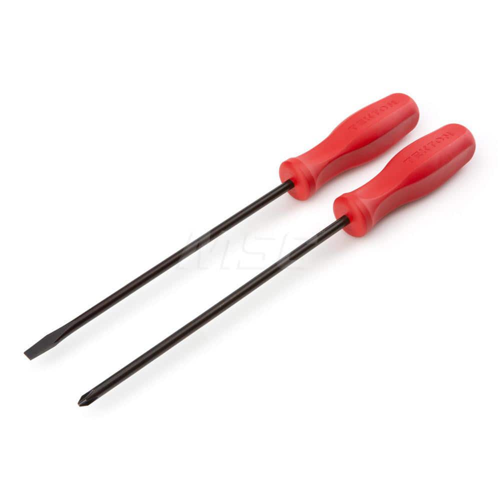 Screwdriver Set: 2 Pc, Phillips & Slotted