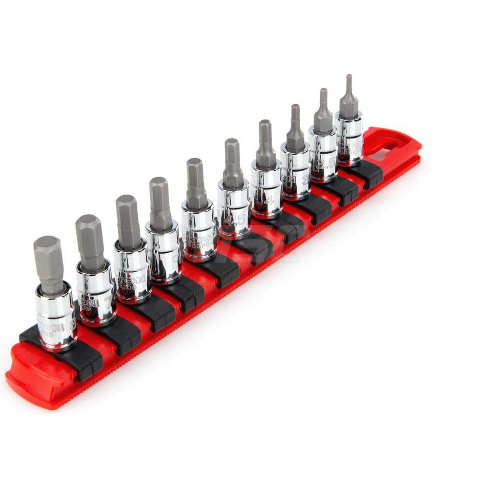 Torx Bit Socket Set: 10 Pc, 1/4″ Drive