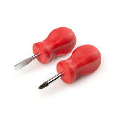 Screwdriver Set: 2 Pc, Phillips & Slotted