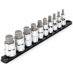 Torx Bit Socket Set: 10 Pc, 1/2″ Drive