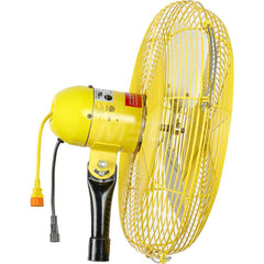 Industrial Circulation Fan: 20″ Dia, 2,833 CFM 115V, 1/4 hp, 1 Phase, 2 Speed