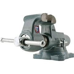 Wilton - Bench Vises Jaw Width (Inch): 6 Jaw Opening Capacity (Inch): 10 - Exact Industrial Supply