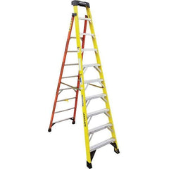 Werner - Step Ladders Type: Step Ladder Height (Feet): 10 - Exact Industrial Supply