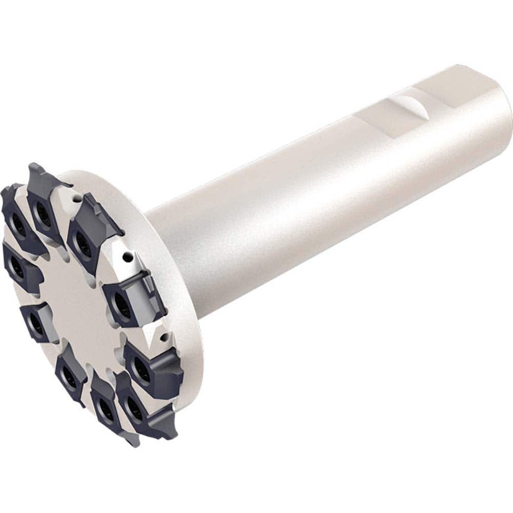 Iscar - Indexable Slotting Cutters Connection Type: E25 Cutting Width (Decimal Inch): 0.2360 - Exact Industrial Supply