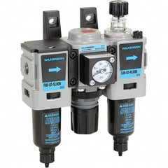 Wilkerson - Filter, Regulator & Lubricator (FRL) Units Configuration: 3 Pc. Filter-Regulator-Lubricator Body Type: Miniature - Exact Industrial Supply