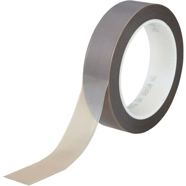 3M - 36 Yd x 2" Gray PTFE Film Tape - Exact Industrial Supply