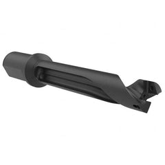 Allied Machine and Engineering - 1.2598" to 1.378" Diam 3xD 4-9/64" Max Depth Straight Flute Spade Drill - Exact Industrial Supply