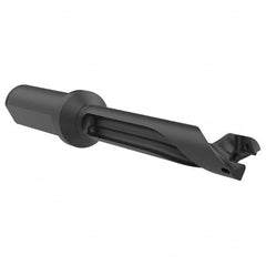Allied Machine and Engineering - 0.5512" to 0.5905" Diam 7xD 4-9/64" Max Depth Straight Flute Spade Drill - Exact Industrial Supply