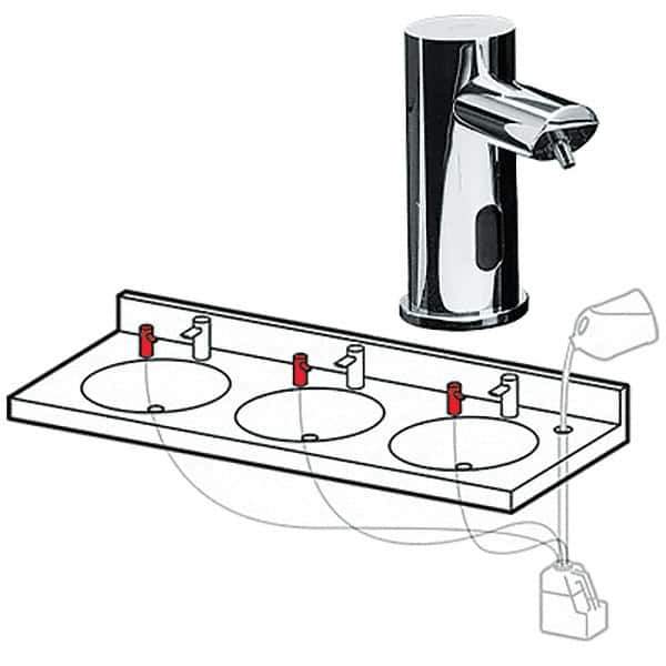 ASI-American Specialties, Inc. - Soap, Lotion & Hand Sanitizer Dispensers Type: Remote Control Mounting Style: Hand Pump - Exact Industrial Supply