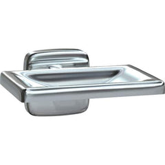 ASI-American Specialties, Inc. - Washroom Shelves, Soap Dishes & Towel Holders Type: Soap Dish Material: Stainless Steel - Exact Industrial Supply