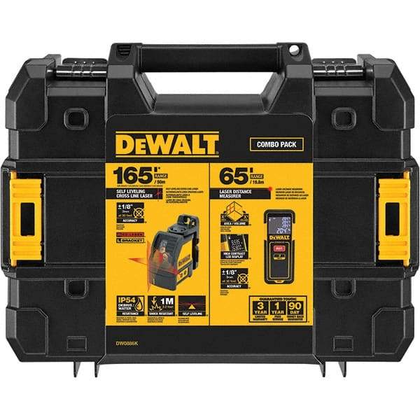 DeWALT - Laser Levels Level Type: Cross Line Level Maximum Measuring Range (Feet): 100 - Exact Industrial Supply