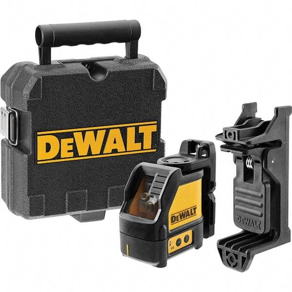 DeWALT - Laser Levels Level Type: Cross Line Level Maximum Measuring Range (Feet): 65 - Exact Industrial Supply