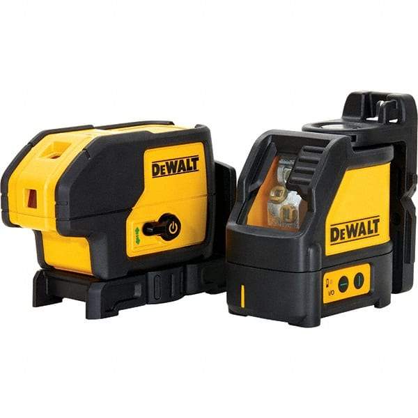 DeWALT - Laser Levels Level Type: Spot Laser Maximum Measuring Range (Feet): 100 - Exact Industrial Supply