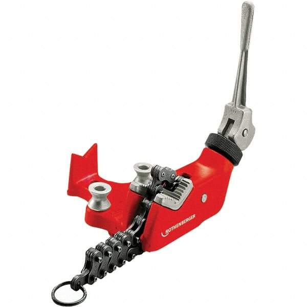 Rothenberger - 1/8" to 4" Pipe Capacity, Chain Pipe Vise - Exact Industrial Supply