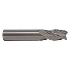 3.5mm TuffCut GP N.C. Tolerance 4 Fl Center Cutting End Mill - Exact Industrial Supply