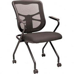 ALERA - Stacking Chairs Type: Stack Chair Seating Area Material: Fabric - Exact Industrial Supply