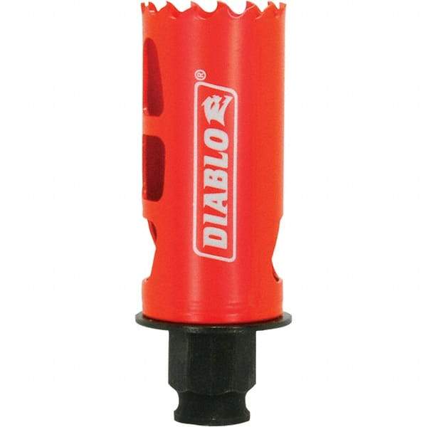 Freud - 1-1/4" Diam, 2-3/8" Cutting Depth, Hole Saw - Bi-Metal Saw, Toothed Edge - Exact Industrial Supply