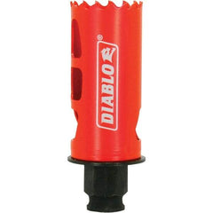 Freud - 1-1/4" Diam, 2-3/8" Cutting Depth, Hole Saw - Bi-Metal Saw, Toothed Edge - Exact Industrial Supply