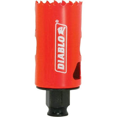 Freud - 1-1/2" Diam, 2-3/8" Cutting Depth, Hole Saw - Bi-Metal Saw, Toothed Edge - Exact Industrial Supply