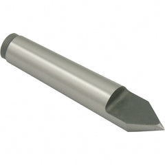 Dead Centers; Center Type: Half Center; Shank Type: Morse Taper; Shank Taper Size: MT6; Point Style: Center; Carbide-Tipped: No; Head Diameter (Decimal Inch): 2.5100; Included Angle: 60