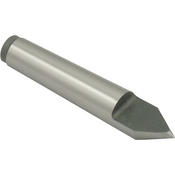 Dead Centers; Center Type: Half Center; Shank Type: Morse Taper; Shank Taper Size: MT3; Point Style: Center; Carbide-Tipped: No; Head Diameter (Decimal Inch): 0.9500; Overall Length (mm): 125.00; Included Angle: 60; Overall Length: 125 mm
