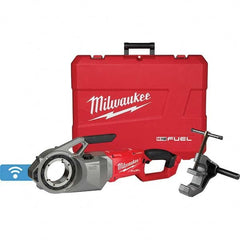 Milwaukee Tool - Power Pipe Threaders Type: Cordless Pipe Threader Voltage: 18 - Exact Industrial Supply