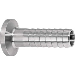 Value Collection - Sanitary Stainless Steel Pipe Fittings Type: Barbed Hose Adapter Style: Quick-Clamp - Exact Industrial Supply